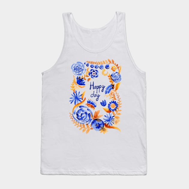 Happy Day Tank Top by Olga Berlet